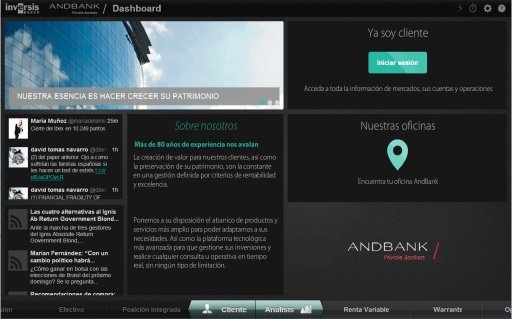 Inversis Banco/Andbank Espa&ntilde;a截图1