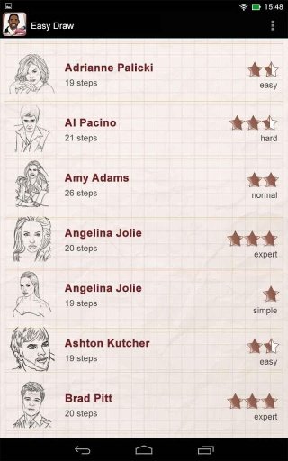 Easy Draw: Popular Actors截图6