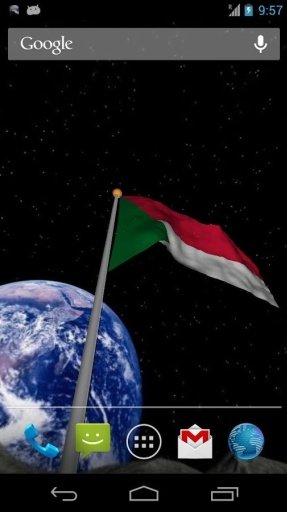 Real Sudan Flag Live Wallpaper截图1