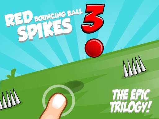 Red Bouncing Ball Spikes 3截图2