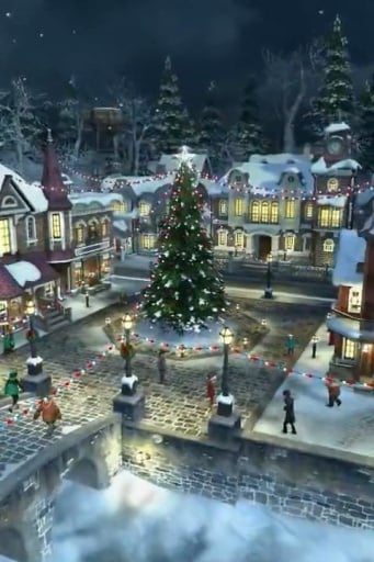 Winter Village 3D Live Wallpap截图2