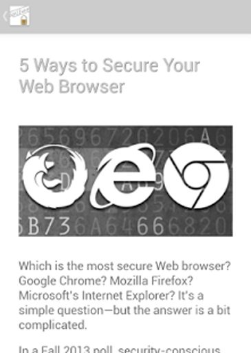 Secure Web Browser Guide截图2