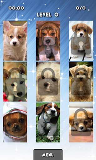 Cute Puppy Dogs Puzzle截图1