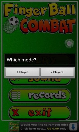 FingerBall Combat Football Fun截图1