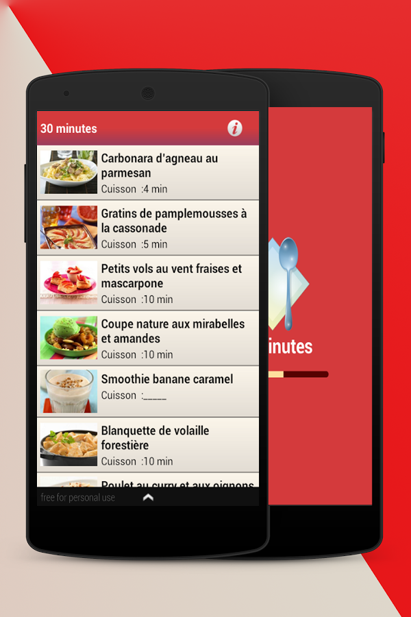 30 minutes : Recette rapide截图1
