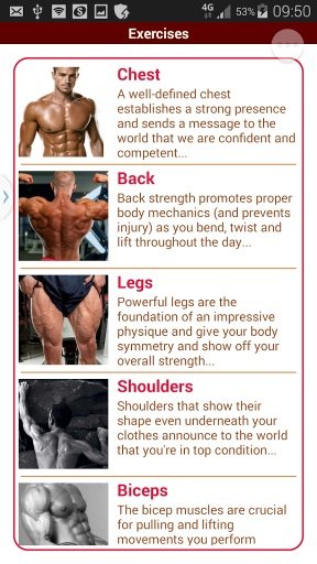 Perfect Body Building Plan Try截图4