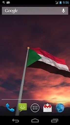 Real Sudan Flag Live Wallpaper截图2