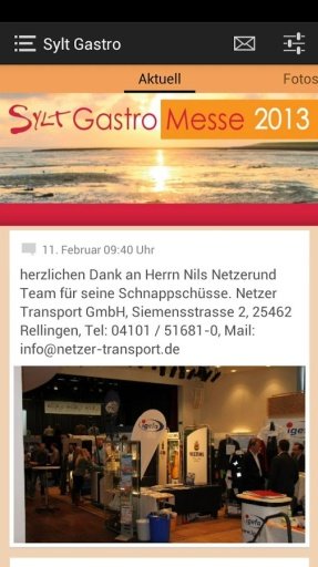 Sylt Gastro Messe截图2