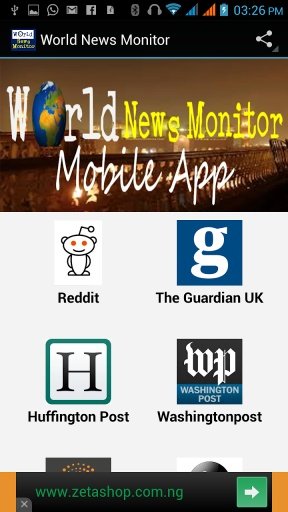 World News Monitor截图2