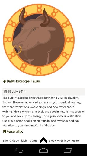 Daily Horoscopes Taurus截图2