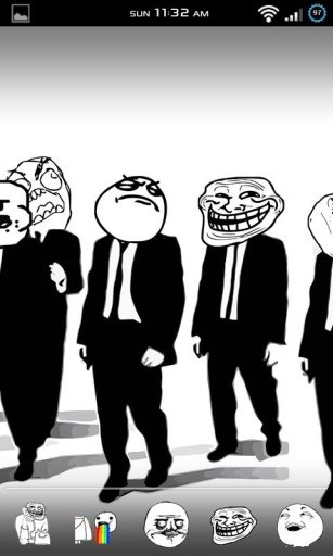 Meme Rage Face Apex Theme Free截图2