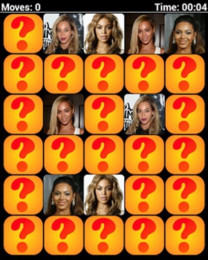 Beyonce Memory Game截图4