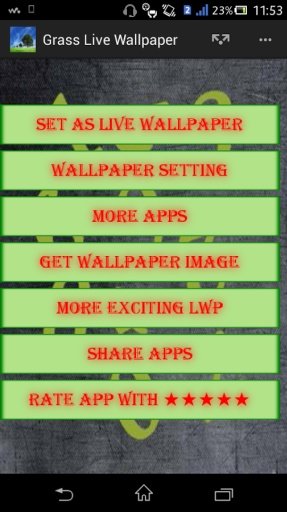 Grass Live Wallpaper截图3