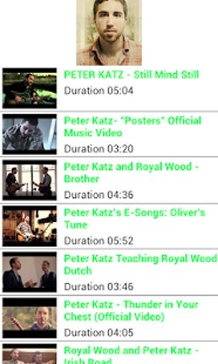 PETER KATZ MUSIC TUBE HD截图2