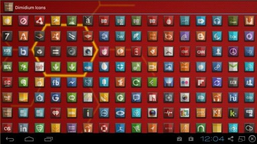 DIMIDIUM ICONS FREE APEX NOVA截图6