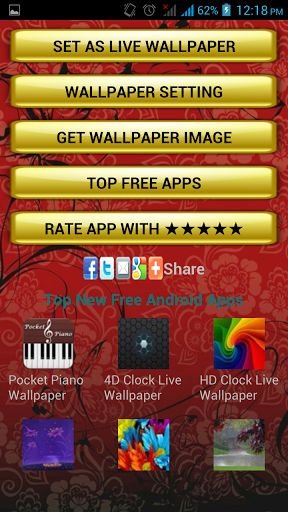 3D Clock Live Wallpaper截图5