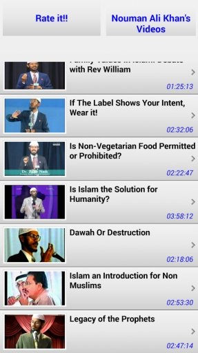 Dr. Zakir Naik's Videos截图3