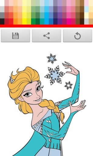 Princesses Coloring Kids截图2