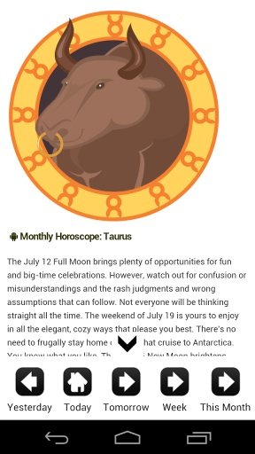 Daily Horoscopes Taurus截图1