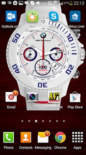 BMW Ice Clock Live Wallpaper截图2