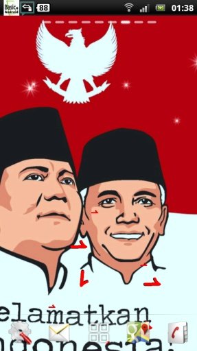 Prabowo Hatta live wallpaper截图2