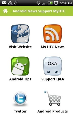 Android News / Support MyHTC截图4