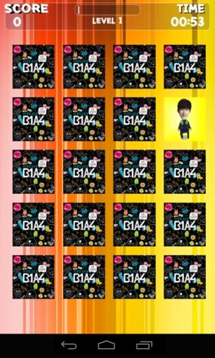 B1A4 MEMORY GAME截图1