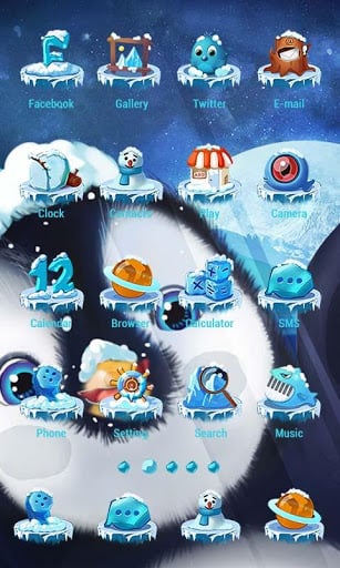 Happy Penguin Theme截图1