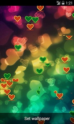 Multi Hearts Live Wallpaper截图4