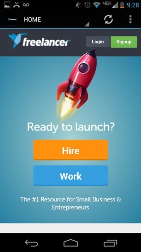 Freelancer.com Applink截图1