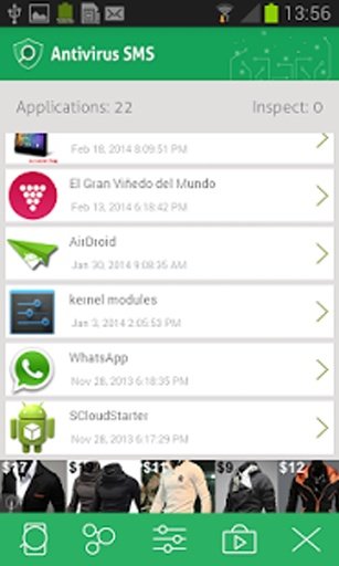 Antivirus SMS截图3