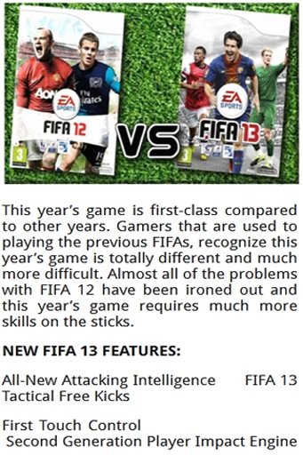 Fifa 13 Guide截图6