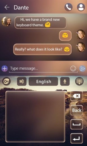 Zack GO Keyboard Theme &amp; Emoji截图3