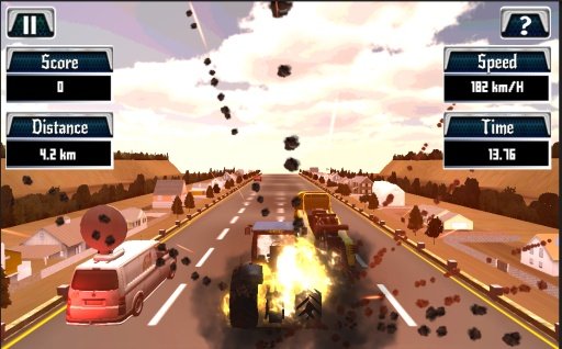 Reckless Monster Truck Driving截图2