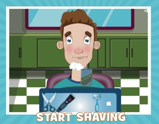 Beard salon - Shaving games截图1