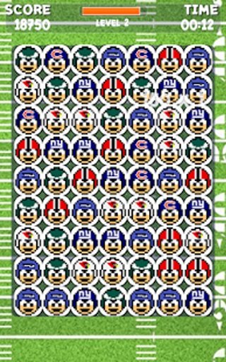 8bits NFL splash Match PUZZLE截图4