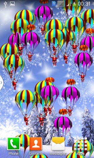 Santa Parachute Magic Fall截图5