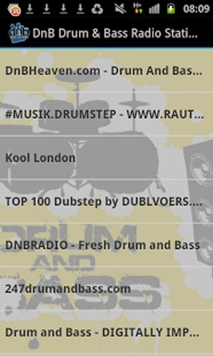 DnB Drum & Bass Radio Stations截图4