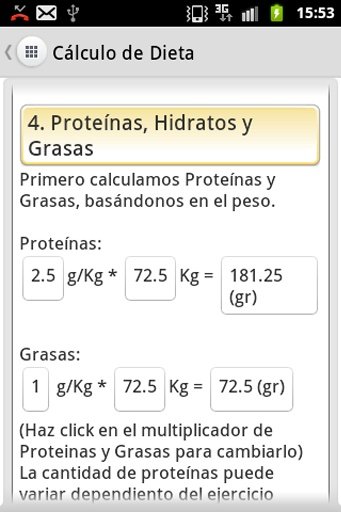 Dietas y Nutricion截图1