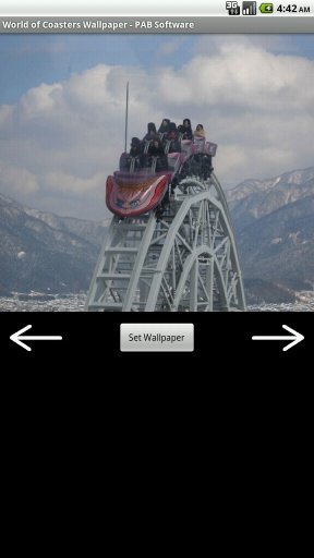 Roller Coaster Free Wallpaper截图1