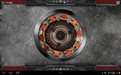 Arc Reactor LiveWallpaper Lite截图1