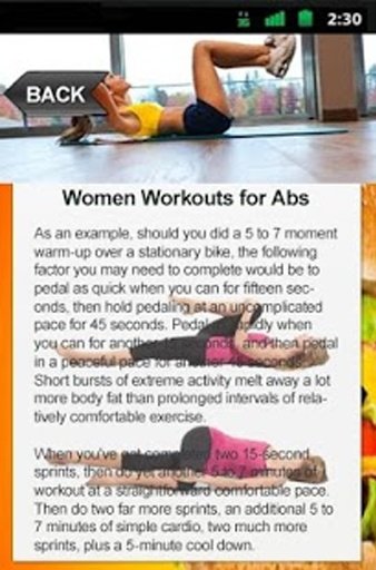 Women Workouts for Abs截图3