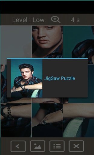 Elvis Presley Puzzle Game HD截图3