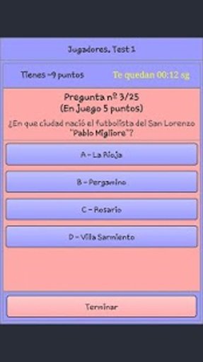 San Lorenzo Trivial截图5