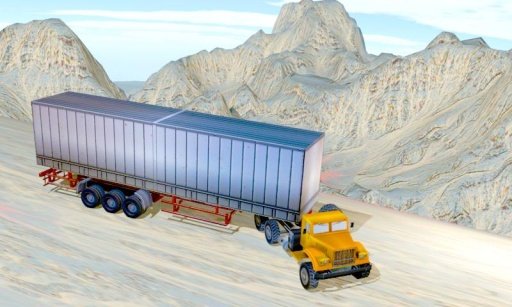 3D Truck Trailer Driving截图2