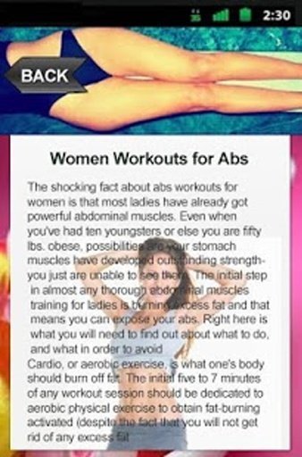 Women Workouts for Abs截图6