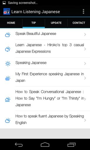 Learn Listening Japanese截图3