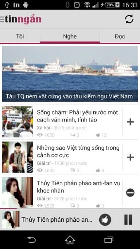 Tin ngắn Radio截图5