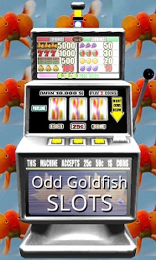 3D Odd Goldfish Slots - Free截图3