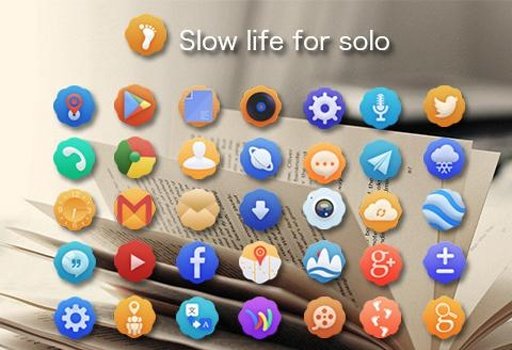 Slow Life Icons &amp; Wallapers截图1